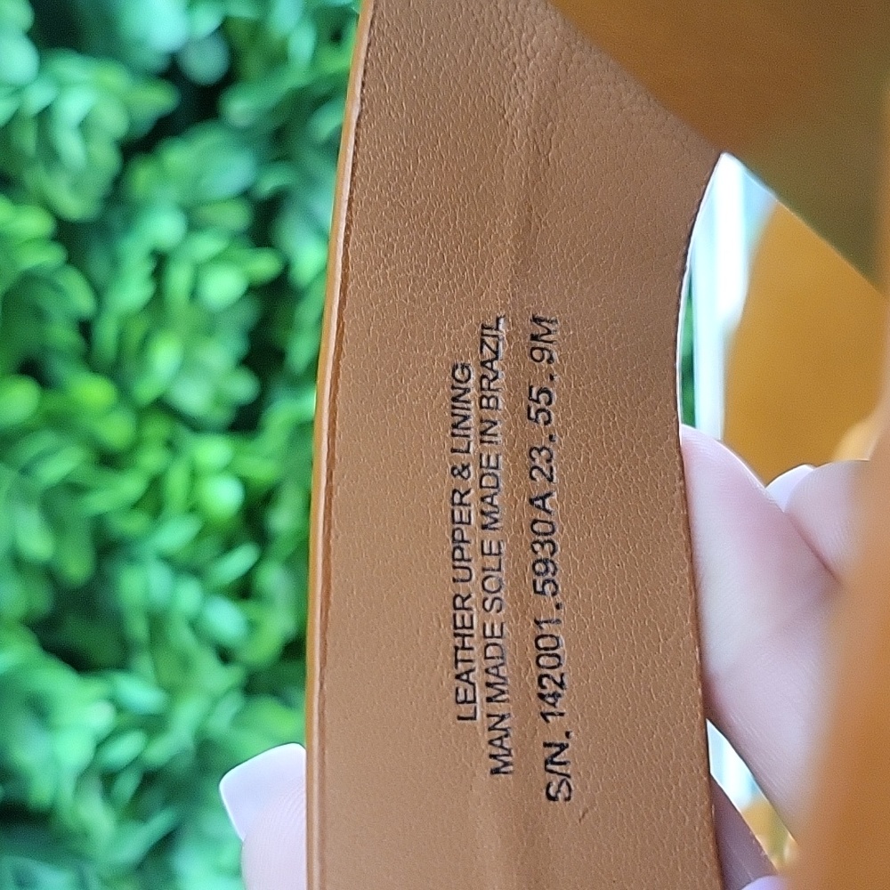 Tory Burch Brown Leather Sandals - Picture 9 of 11